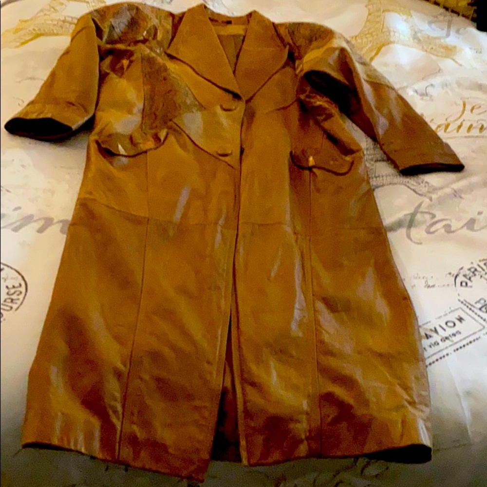 Leather Coat